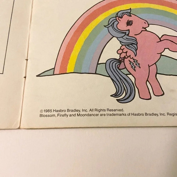 Vintage 1985 My Little Pony The Magic Rainbow Read Along Book Only No Record - Picture 7 of 15